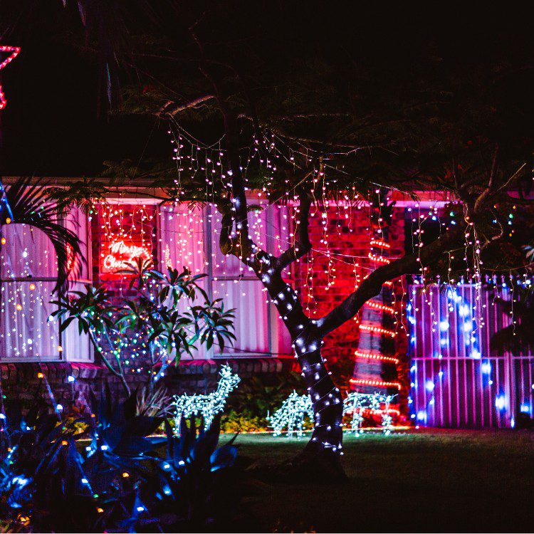 Christmas lighting services in Little Elm, TX